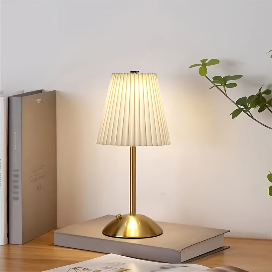 USB Rechargeable LED Lamp 2pcs Cordless Table Lamps-Rechargeable 6 Style Vintage LED Desk Lamp With USB Port, 2200 MAh Battery, LED Small Portable Touch Bedside Lamp For Bedroom Living Room Home Office, Available In 1pc