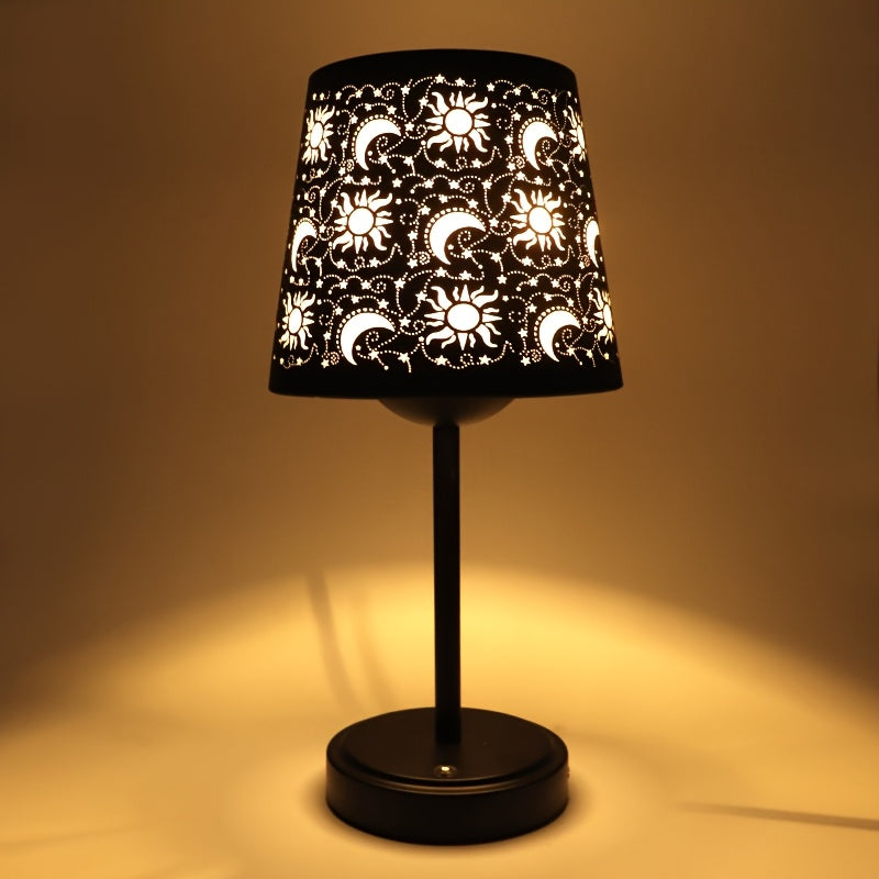 2pcs Rechargeable Skull Desk Lamp - Cordless Desk Lamp, Gothic Home Decoration 3-channel Dimmable Touch Desk Lamp, Gothic Room Decoration Skull Lamp, Halloween Decoration Skull Lamp