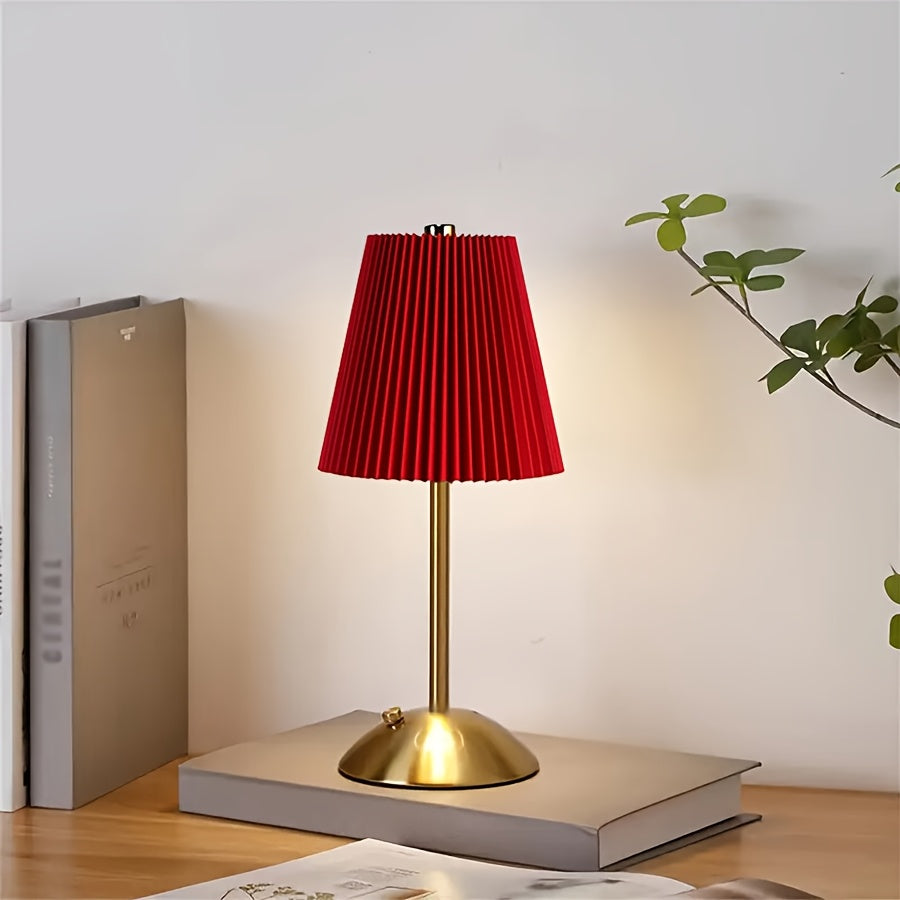 USB Rechargeable LED Lamp 2pcs Cordless Table Lamps-Rechargeable 6 Style Vintage LED Desk Lamp With USB Port, 2200 MAh Battery, LED Small Portable Touch Bedside Lamp For Bedroom Living Room Home Office, Available In 1pc