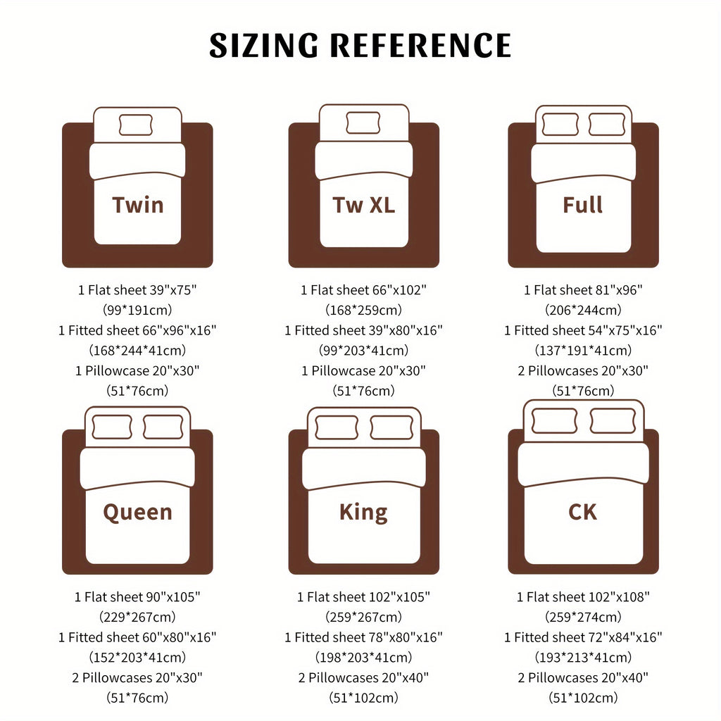 4-Piece Bamboo Sheet Set, All-Season Comfort, 16\